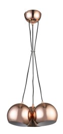 Light Prestige Lampa wisząca Rame miedziana 3xE14