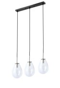 Light Prestige Lampa wisząca Fondi czarna 3xE14