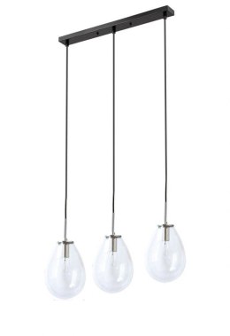Light Prestige Lampa wisząca Fondi czarna 3xE14