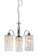 Light Prestige Lampa wisząca Bright Star srebrna 5xE27