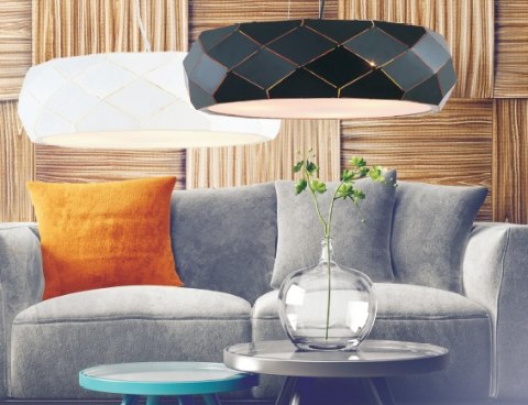 Light Prestige Lampa wisząca Reus czarna 3xE27