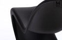 MODESTO krzesło HOVER czarne - polipropylen