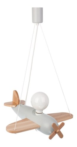 Lampa wisząca Clipper naturalno-szary Hellux