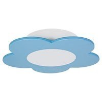 Lampa sufitowa plafon Fiore LED błękit Hellux
