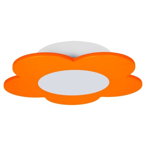 Lampa sufitowa plafon Fiore LED pomarańcz Hellux