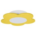 Lampa sufitowa plafon Fiore LED żółty Hellux