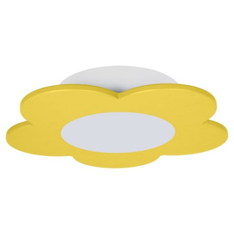 Lampa sufitowa plafon Fiore LED żółty Hellux