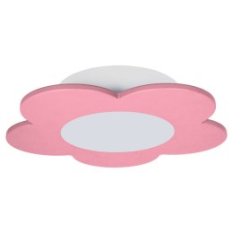 Lampa sufitowa plafon Fiore LED róż Hellux