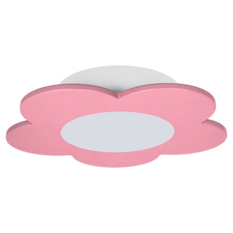 Lampa sufitowa plafon Fiore LED róż Hellux