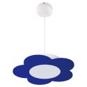 Lampa wisząca Fiore LED granatowy Hellux