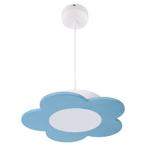 Lampa wisząca Fiore LED błękit Hellux