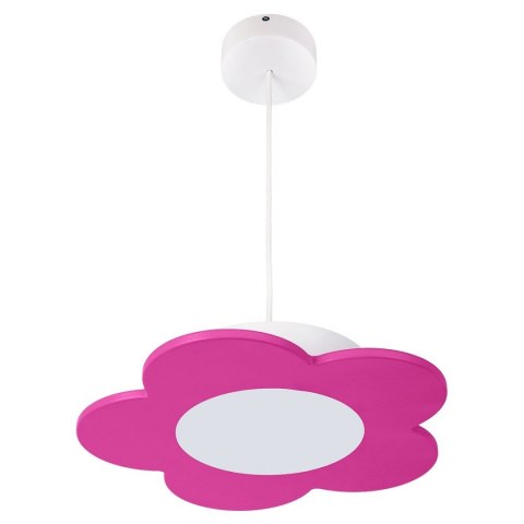 Lampa wisząca Fiore LED fioletowy Hellux