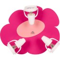 Lampa sufitowa plafon Płatek różowy Hellux