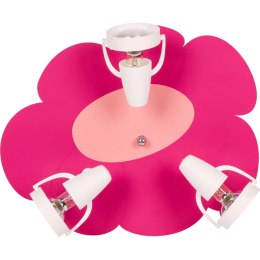 Lampa sufitowa plafon Płatek różowy Hellux