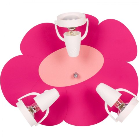 Lampa sufitowa plafon Płatek różowy Hellux