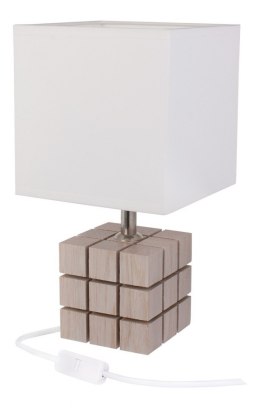 Lampa stołowa Rubi bielony Hellux