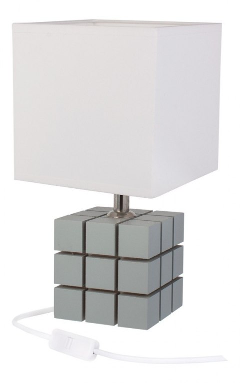 Lampa stołowa Rubi szary Hellux
