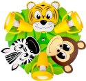 Lampa sufitowa plafon Safari 5248420 Hellux
