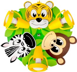 Lampa sufitowa plafon Safari 5248420 Hellux