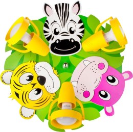 Lampa sufitowa plafon Safari 5248520 Hellux