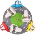 Lampa sufitowa plafon Samochodziki Hellux