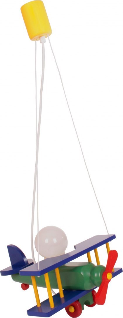 Lampa wisząca Samolot mały - multikolor Hellux