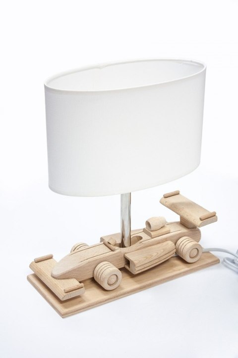 Lampa stołowa Wyścigówka biała Hellux