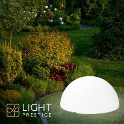 Light Prestige Lampa ogrodowa Clouds biała 1xE27
