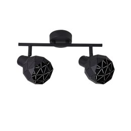 Light Prestige Spot Reus czarny 2xE14