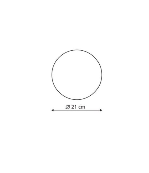 Light Prestige Plafon Platillo 21 cm biały LED 3000K