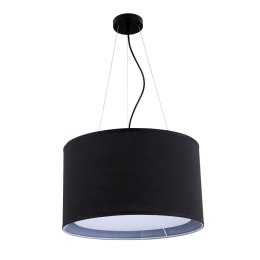 Light Prestige Lampa wisząca Milk czarna 4xE27
