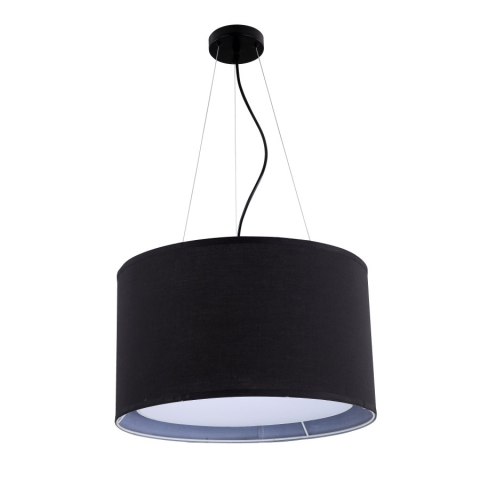Light Prestige Lampa wisząca Milk czarna 4xE27