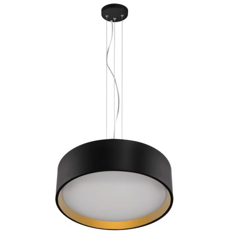 Light Prestige Lampa wisząca Hudson czarna - złota LED 3000K