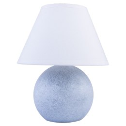 Lampa stołowa Kula szary marmur Hellux
