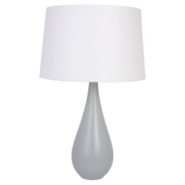 Lampa stołowa komodowa VASE - szara Hellux