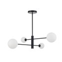 Light Prestige Lampa wisząca Dorado czarna 4xG9