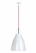 Light Prestige Lampa wisząca Carlo biała 1xE27