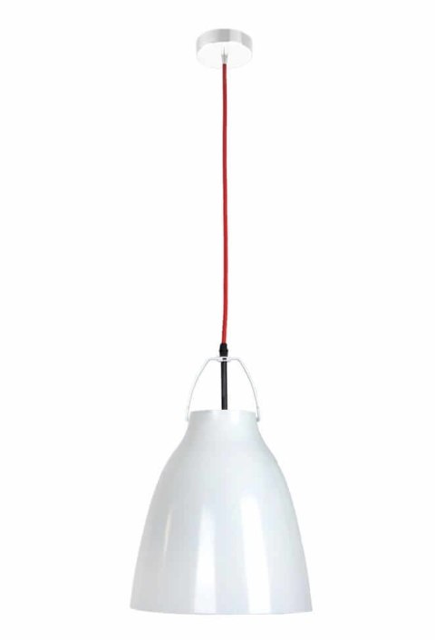 Light Prestige Lampa wisząca Carlo biała 1xE27