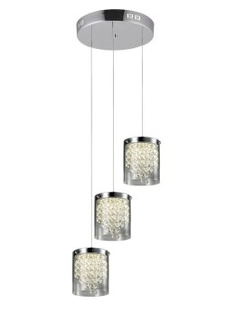 Light Prestige Lampa wisząca Cantos chrom LED 4000K