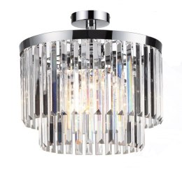 Light Prestige Plafon Vetro 4 srebrny 4xE14