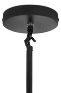 Lampa wisząca CANDELABR 6 czarna - aluminium, szkło