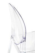 Krzesło barowe VICTORIA 75 cm transparentne