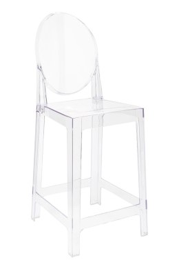 Krzesło barowe VICTORIA 65 cm transparentne